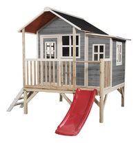 EXIT houten speelhuisje Loft 350 groen-Artikeldetail