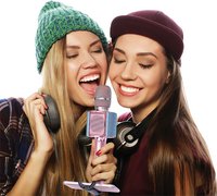 Lenco microfoon bluetooth en licht roze-Afbeelding 1