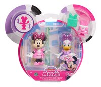 Figurine Disney Junior Minnie et Daisy - rose