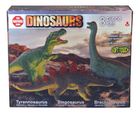 Figuur dinosaurus soft touch - 3 stuks-Vooraanzicht