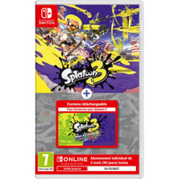 Nintendo Switch Splatoon 3 + pass d'extension + abonnement de 3 mois NSO FR