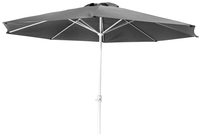 Aluminium parasol Ø 3,5 m zwart