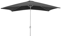 Aluminium parasol 2 x 3 m zwart