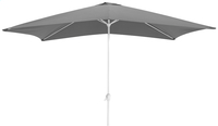 Aluminium parasol 2 x 3 m grijs-Vooraanzicht