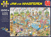 Jumbo puzzel Jan Van Haasteren Taarten toernooi-Vooraanzicht