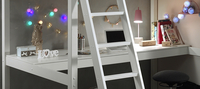 Vipack plateau de bureau pour lit en mezzanine Pino blanc-Image 1