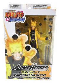 Actiefiguur Anime Heroes Naruto Shippuden - Naruto Uzumaki-Vooraanzicht