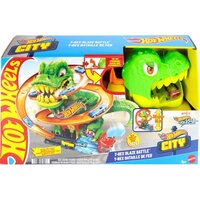 Hot Wheels City T-Rex Blaze Battle Brandweerkazerne