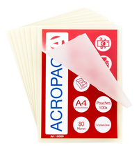 ACROPAQ feuille de plastification - 100 pièces-Détail de l'article