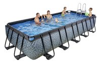 EXIT piscine avec filtre à cartouche L 5,4 x Lg 2,5 x H 1 m Stone-Image 2