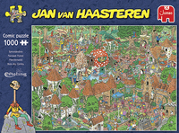 Jumbo puzzle Jan Van Haasteren Bois des Contes