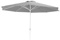 Aluminium parasol Ø 3,5 m grijs