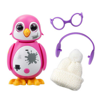 Interactieve Figuur Little Pinguin Roze