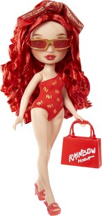 MGA Entertainment Rainbow High Swim & Style Fashion Doll Ruby Red