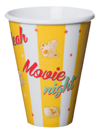 Popcornbeker Movie Night geel