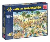 Jumbo puzzle Jan Van Haasteren L'oasis-Côté gauche