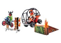 PLAYMOBIL Action Heroes Stuntshow 71808-Vooraanzicht