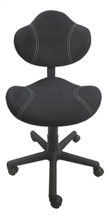 Chaise de bureau Argonaut noir-Avant