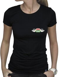 T-shirt met korte mouwen Friends Central Perk M-Vooraanzicht