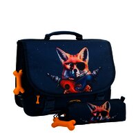 Stones and Bones Boekentas Lily PL + Pennezak Oregon Cool Fox Indigo 38 cm-Artikeldetail