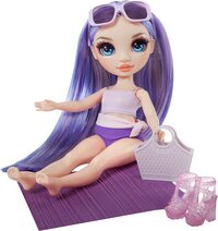 MGA Entertainment Rainbow High Swim & Style Fashion Doll Violet Purple-Côté gauche