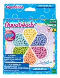 Aquabeads recharge - Perles classiques pastel-Avant