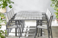 Tuinset Modulo/Bondi antraciet - 6 stoelen-Afbeelding 2