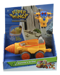 Voertuig Super Wings Donnie's Driller-Vooraanzicht