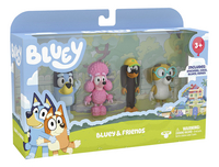 Bluey & Friends - 4 figurines
