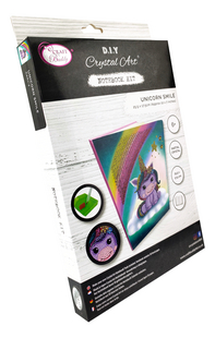 Craft Buddy Crystal Art Notebook Kit Unicorn Smile-Linkerzijde