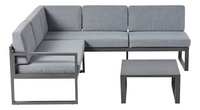 Loungeset Sunset antraciet