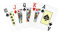 Kaartspel poker Texas Hold'em Gold rood-Artikeldetail