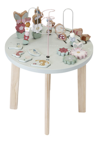 Little Dutch table d'activités en bois Flowers & Butterflies
