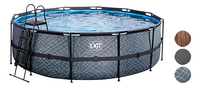 EXIT piscine avec filtre à cartouche Ø 4,5 x H 1,22 m