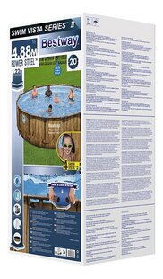 Bestway piscine Power Steel Swim Vista Series II Ø 4,88 x H 1,22 m