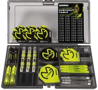 Winmau Dartpijl set Ultimate Giftset Michael Van Gerwen 'Mighty Mike' 50-delige dart set