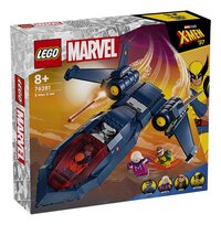 LEGO Marvel 76281 X-Men X-Jet-Linkerzijde