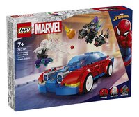LEGO Spider-Man 76279 Spider-Man racewagen en Venom Green Goblin-Linkerzijde