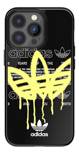 adidas cover Originals Summer Graffiti voor iPhone 13/13 Pro zwart/geel