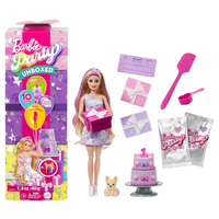 Poupée Barbie Color Reveal - Barbie Party Unboxed Lilas-Avant
