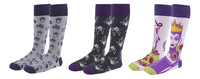 Chaussettes Disney Villains 3 paires pointure 36/41