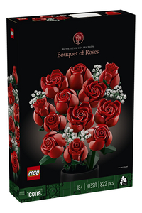LEGO Icons 10328 Le bouquet de roses-Côté gauche