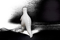 Veilleuse T-Rex LED blanc-Image 1