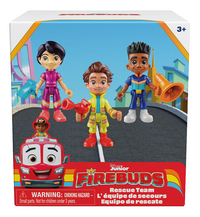 Figurine Disney Firebuds Rescue Team - 3 pièces