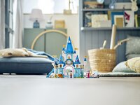 LEGO Disney Princess 43206 Le château de Cendrillon et du Prince charmant-Image 3