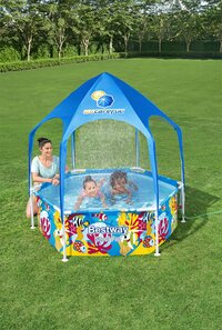 Bestway piscine pour enfants Steel Pro Splash-in-Shade-Image 4