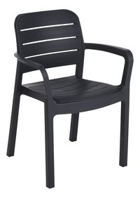 Keter chaise de jardin Tisara graphite