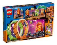 LEGO City 60339 Dubbele looping stuntarena-Achteraanzicht