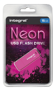 Integral USB-stick 16 GB neon pink