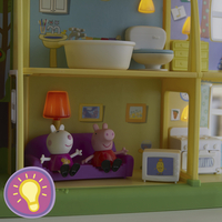 Speelset Peppa Pig - Peppa's dag- en nachthuis-Afbeelding 3